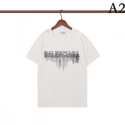 BALENCIAGA Balenciaga 2022SS men's short sleeve T-shirt has a bright atmosphere