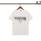 BALENCIAGA Balenciaga 2022SS men's short sleeve T-shirt has a bright atmosphere BALENCIAGA Balenciaga 2022SS men's short sleeve T-shirt has a bright atmosphere