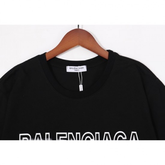 BALENCIAGA Balenciaga 2022SS men's short sleeve T-shirt has a bright atmosphere BALENCIAGA Balenciaga 2022SS men's short sleeve T-shirt has a bright atmosphere