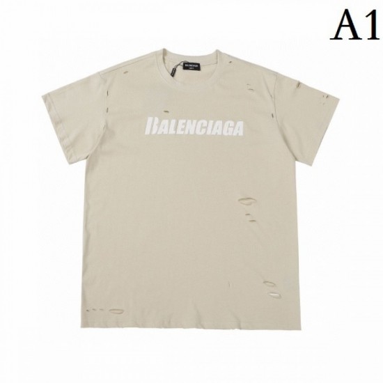 BALENCIAGA Balenciaga 2022SS men's short sleeve T-shirt should be included in this summer BALENCIAGA Balenciaga 2022SS men's short sleeve T-shirt should be included in this summer