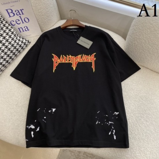 2022SS short-sleeved T-shirt spring and summer essentials BALENCIAGA Balenciaga 2022SS short-sleeved T-shirt spring and summer essentials BALENCIAGA Balenciaga