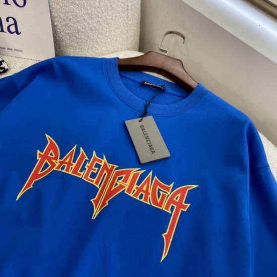 2022SS short-sleeved T-shirt spring and summer essentials BALENCIAGA Balenciaga 2022SS short-sleeved T-shirt spring and summer essentials BALENCIAGA Balenciaga