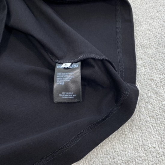 2022SS short-sleeved T-shirt New masterpiece BALENCIAGA Balenciaga 2022SS short-sleeved T-shirt New masterpiece BALENCIAGA Balenciaga