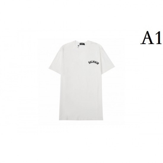 New Spring / Summer Men's T-shirt 2022SS BALMAIN Balmain New Spring / Summer Men's T-shirt 2022SS BALMAIN Balmain