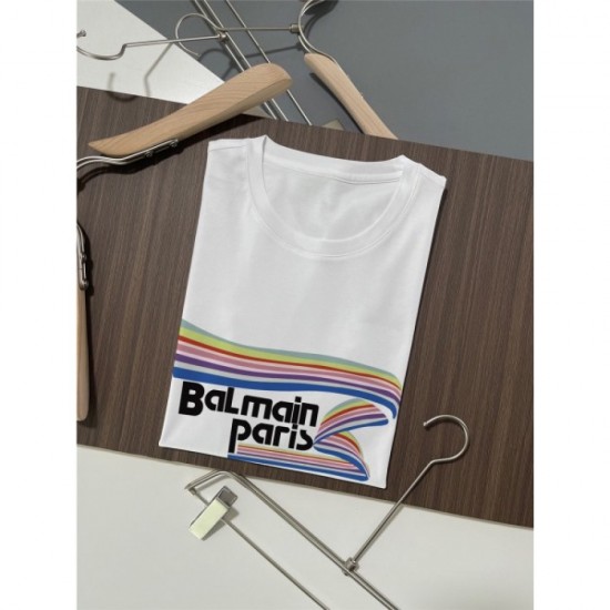 Men's T-shirt 2022SS BALMAIN Balmain for this spring / summer outfit Men's T-shirt 2022SS BALMAIN Balmain for this spring / summer outfit