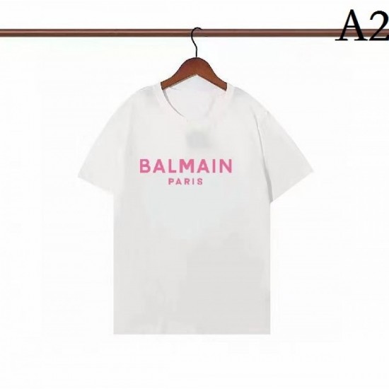 BALMAIN Balmain 2022SS men's short-sleeved T-shirt popular item new item last year BALMAIN Balmain 2022SS men's short-sleeved T-shirt popular item new item last year