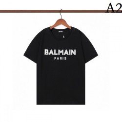 BALMAIN Balmain 2022SS men's short-sleeved T-shirt new work elegantly