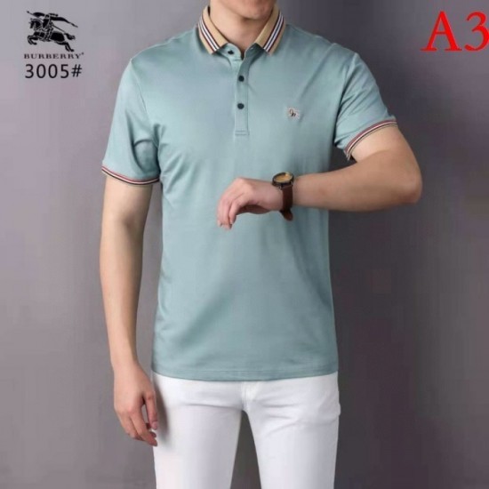 BURBERRY Men's Short Sleeve T-shirt 2022 New Commuting Style Burberry Multicolor Selectable BURBERRY Men's Short Sleeve T-shirt 2022 New Commuting Style Burberry Multicolor Selectable