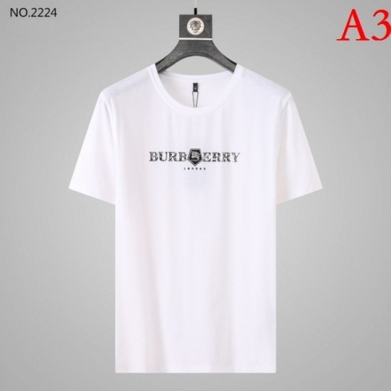 BURBERRY Men's Short Sleeve T-shirt 2022 New Seasonal Style Burberry Multicolor Selectable BURBERRY Men's Short Sleeve T-shirt 2022 New Seasonal Style Burberry Multicolor Selectable
