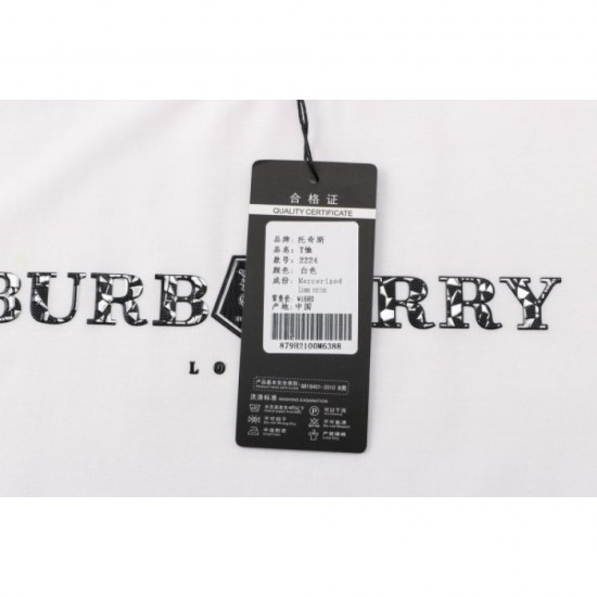 BURBERRY Men's Short Sleeve T-shirt 2022 New Seasonal Style Burberry Multicolor Selectable BURBERRY Men's Short Sleeve T-shirt 2022 New Seasonal Style Burberry Multicolor Selectable
