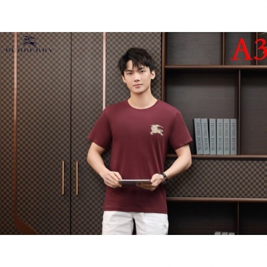 BURBERRY Men's Short Sleeve T-shirt 2022 New Good Impression 120% Burberry Multicolor Selectable BURBERRY Men's Short Sleeve T-shirt 2022 New Good Impression 120% Burberry Multicolor Selectable
