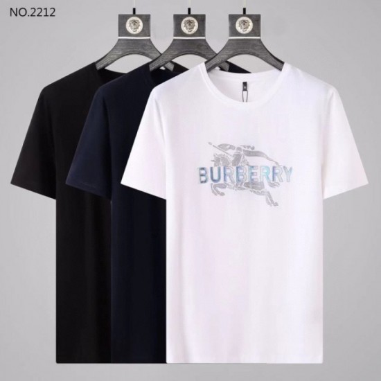 BURBERRY Men's short-sleeved T-shirt 2022 New topic is boiling Burberry multicolor selectable BURBERRY Men's short-sleeved T-shirt 2022 New topic is boiling Burberry multicolor selectable