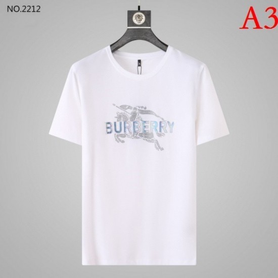 BURBERRY Men's short-sleeved T-shirt 2022 New topic is boiling Burberry multicolor selectable BURBERRY Men's short-sleeved T-shirt 2022 New topic is boiling Burberry multicolor selectable