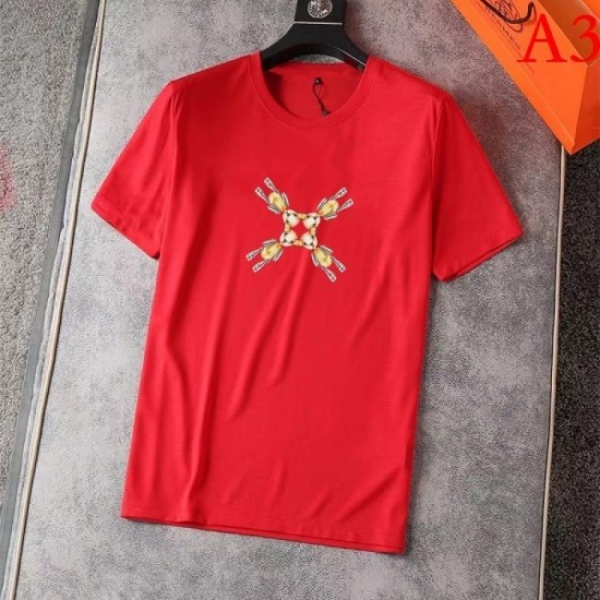 BURBERRY Men's Short Sleeve T-shirt 2022 New Unique Design Burberry Multicolor Selectable BURBERRY Men's Short Sleeve T-shirt 2022 New Unique Design Burberry Multicolor Selectable