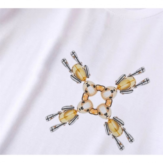 BURBERRY Men's Short Sleeve T-shirt 2022 New Unique Design Burberry Multicolor Selectable BURBERRY Men's Short Sleeve T-shirt 2022 New Unique Design Burberry Multicolor Selectable