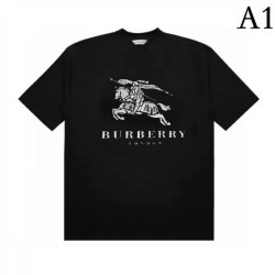 2022SS Shining luxury BURBERRY Men's and women's short-sleeved T-shirt
