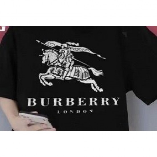 2022SS Shining luxury BURBERRY Men's and women's short-sleeved T-shirt 2022SS Shining luxury BURBERRY Men's and women's short-sleeved T-shirt