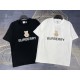 2022SS Most notable BURBERRY Men's and women's short-sleeved T-shirt 2022SS Most notable BURBERRY Men's and women's short-sleeved T-shirt
