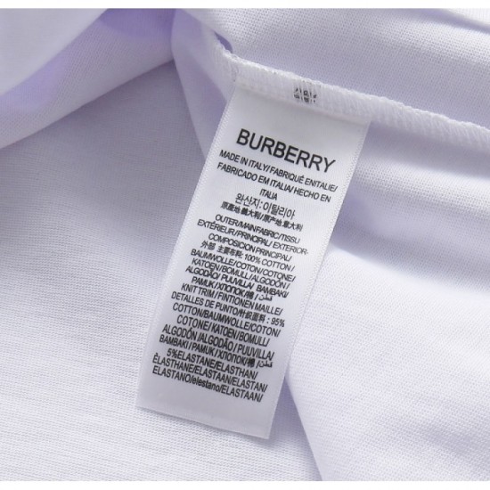 2022SS Short Sleeve T-Shirt Casual BURBERRY Burberry 2022SS Short Sleeve T-Shirt Casual BURBERRY Burberry