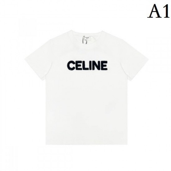 2022SS Popular restock sale CELINE Celine Men's Short Sleeve T-shirt 2022SS Popular restock sale CELINE Celine Men's Short Sleeve T-shirt