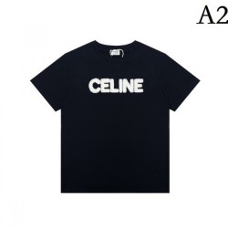 2022SS Popular restock sale CELINE Celine Men's Short Sleeve T-shirt