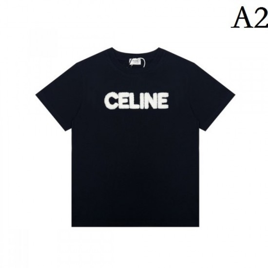 2022SS Popular restock sale CELINE Celine Men's Short Sleeve T-shirt 2022SS Popular restock sale CELINE Celine Men's Short Sleeve T-shirt