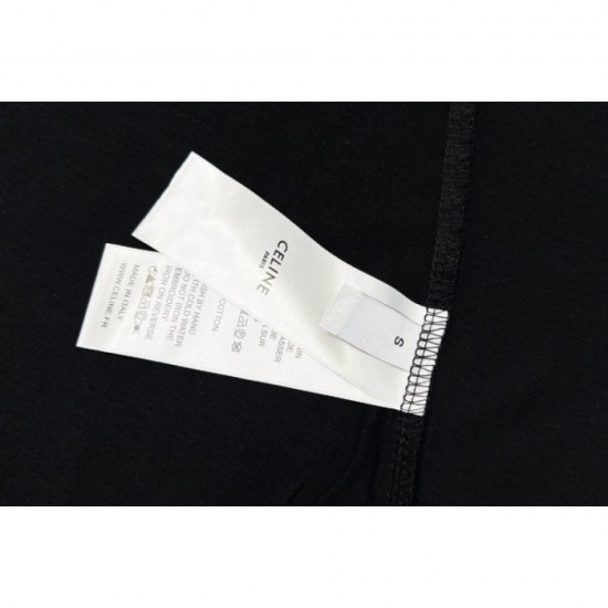 2022SS Popular restock sale CELINE Celine Men's Short Sleeve T-shirt 2022SS Popular restock sale CELINE Celine Men's Short Sleeve T-shirt