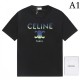 2022SS short-sleeved T-shirt Gift to give CELINE Celine 2022SS short-sleeved T-shirt Gift to give CELINE Celine
