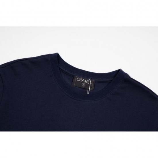 2022SS short-sleeved T-shirt A must-see spring and summer new CHANEL Chanel 2022SS short-sleeved T-shirt A must-see spring and summer new CHANEL Chanel