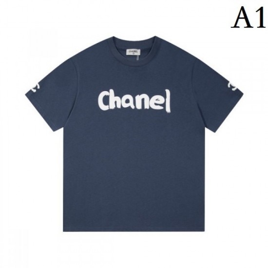 2022SS short-sleeved T-shirt popular item as soon as possible CHANEL Chanel 2022SS short-sleeved T-shirt popular item as soon as possible CHANEL Chanel