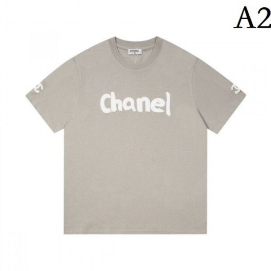 2022SS short-sleeved T-shirt popular item as soon as possible CHANEL Chanel 2022SS short-sleeved T-shirt popular item as soon as possible CHANEL Chanel