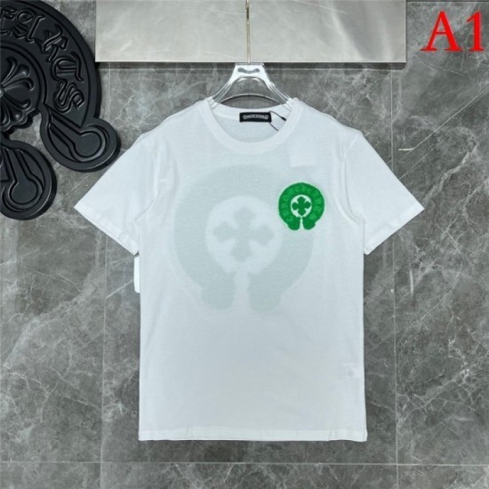 CHROME HEARTS Men's short sleeve T-shirt 2022 New Limited number of Chrome Hearts CHROME HEARTS Men's short sleeve T-shirt 2022 New Limited number of Chrome Hearts