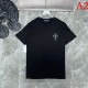 CHROME HEARTS Men's Short Sleeve T-shirt 2022 New Satisfied with the texture Chrome Hearts CHROME HEARTS Men's Short Sleeve T-shirt 2022 New Satisfied with the texture Chrome Hearts