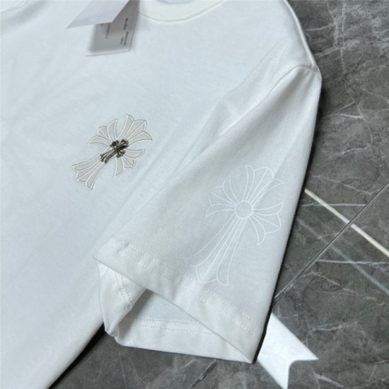 CHROME HEARTS Men's Short Sleeve T-shirt 2022 New Satisfied with the texture Chrome Hearts CHROME HEARTS Men's Short Sleeve T-shirt 2022 New Satisfied with the texture Chrome Hearts