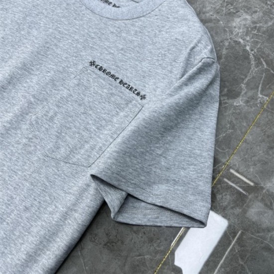 CHROME HEARTS Men's short sleeve T-shirt 2022 New protagonist item Chrome Hearts CHROME HEARTS Men's short sleeve T-shirt 2022 New protagonist item Chrome Hearts