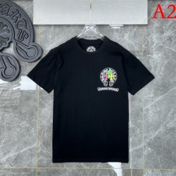 CHROME HEARTS Men's Short Sleeve T-shirt 2022 New Keep an eye on Chrome Hearts