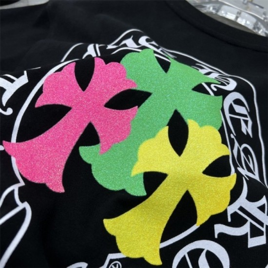 CHROME HEARTS Men's Short Sleeve T-shirt 2022 New Keep an eye on Chrome Hearts CHROME HEARTS Men's Short Sleeve T-shirt 2022 New Keep an eye on Chrome Hearts