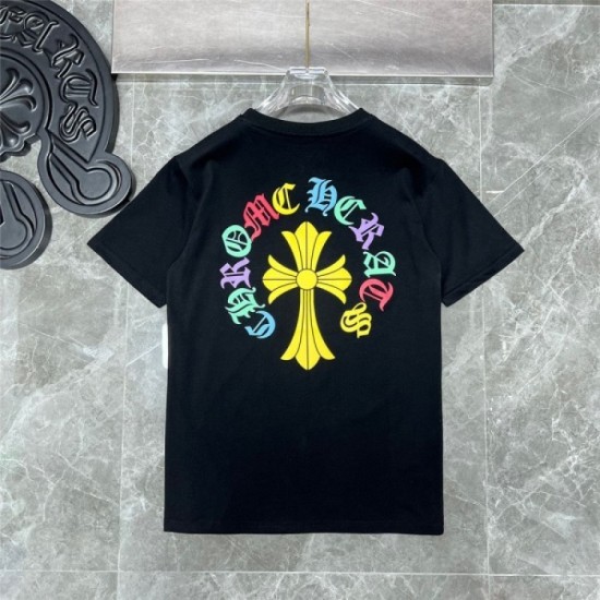 CHROME HEARTS Men's short sleeve T-shirt 2022 New classic design Chrome Hearts CHROME HEARTS Men's short sleeve T-shirt 2022 New classic design Chrome Hearts