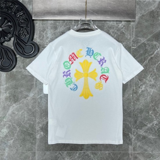 CHROME HEARTS Men's short sleeve T-shirt 2022 New classic design Chrome Hearts CHROME HEARTS Men's short sleeve T-shirt 2022 New classic design Chrome Hearts
