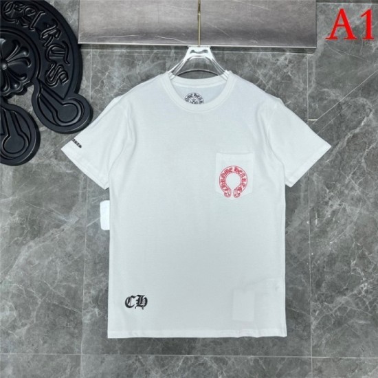 CHROME HEARTS Men's Short Sleeve T-shirt 2022 New Attractive Beauty Chrome Hearts CHROME HEARTS Men's Short Sleeve T-shirt 2022 New Attractive Beauty Chrome Hearts