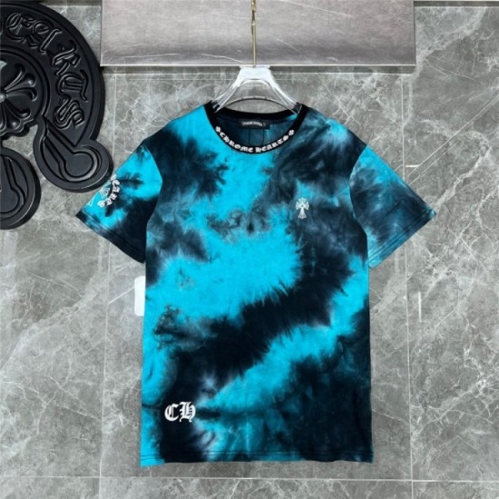 CHROME HEARTS Men's short sleeve T-shirt 2022 New color rich Chrome Hearts CHROME HEARTS Men's short sleeve T-shirt 2022 New color rich Chrome Hearts