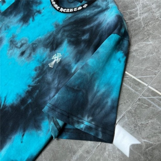 CHROME HEARTS Men's short sleeve T-shirt 2022 New color rich Chrome Hearts CHROME HEARTS Men's short sleeve T-shirt 2022 New color rich Chrome Hearts