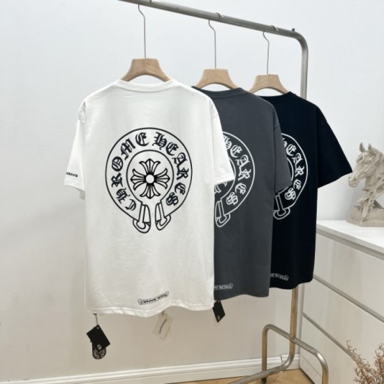 2022SS Attractive beauty CHROME HEARTS Chrome Hearts unisex short sleeve T-shirt 2022SS Attractive beauty CHROME HEARTS Chrome Hearts unisex short sleeve T-shirt