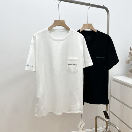 2022SS Korea's popular CHROME HEARTS Chrome Hearts unisex short sleeve T-shirt 2022SS Korea's popular CHROME HEARTS Chrome Hearts unisex short sleeve T-shirt