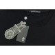2022SS High quality material CHROME HEARTS Chrome Hearts unisex short sleeve T-shirt 2022SS High quality material CHROME HEARTS Chrome Hearts unisex short sleeve T-shirt
