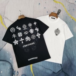 2022SS Limited time price CHROME HEARTS Chrome Hearts unisex short sleeve T-shirt