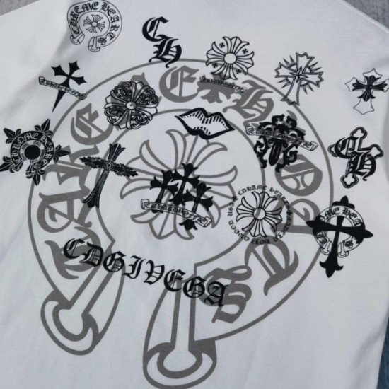 2022SS Limited time price CHROME HEARTS Chrome Hearts unisex short sleeve T-shirt 2022SS Limited time price CHROME HEARTS Chrome Hearts unisex short sleeve T-shirt