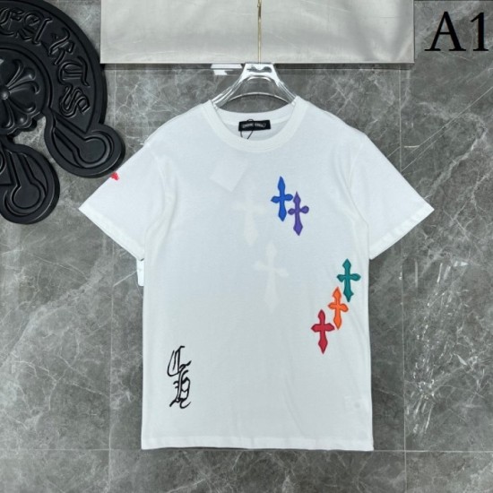 Outstanding comfort Men's T-shirt 2022SS CHROME HEARTS Chrome Hearts Outstanding comfort Men's T-shirt 2022SS CHROME HEARTS Chrome Hearts