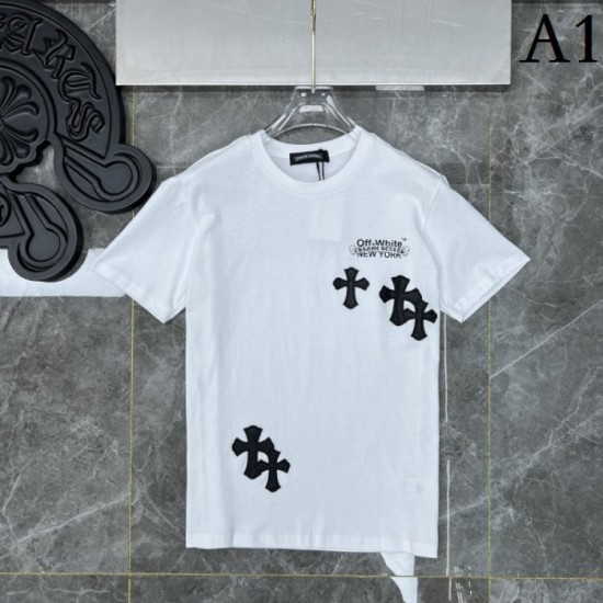 CHROME HEARTS Chrome Hearts 2022SS Men's Short Sleeve T-shirt New arrival CHROME HEARTS Chrome Hearts 2022SS Men's Short Sleeve T-shirt New arrival