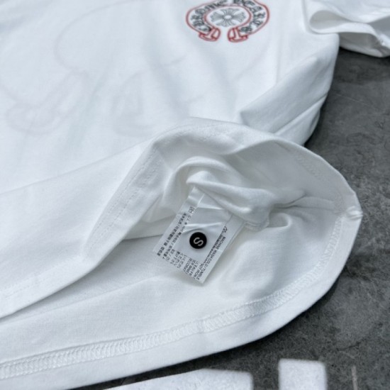 CHROME HEARTS Chrome Hearts 2022SS men's short sleeve T-shirt classic popularity CHROME HEARTS Chrome Hearts 2022SS men's short sleeve T-shirt classic popularity